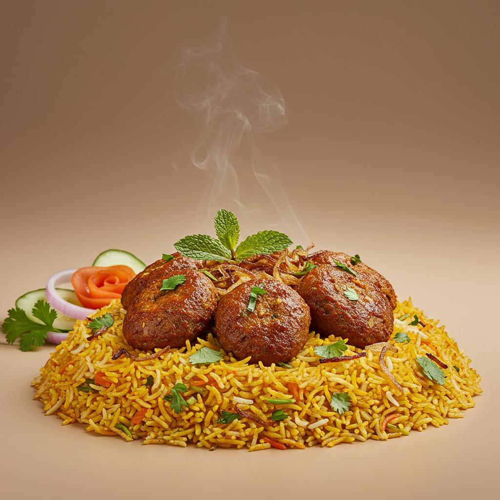Kabab Biryani